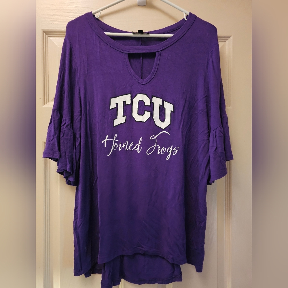 Ameda Purple TCU Long Sleeve Tee
